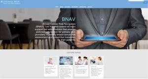 Screen capture of the BNAV website.