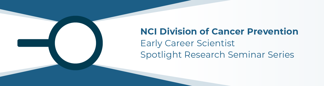 NCI DCP Early Career Scientist Seminar Series banner