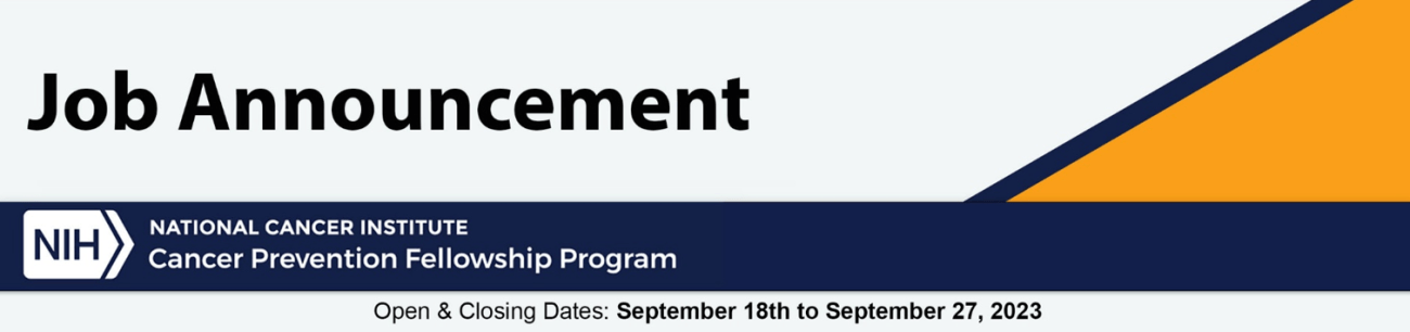 Job Announcement: NCI CPFP