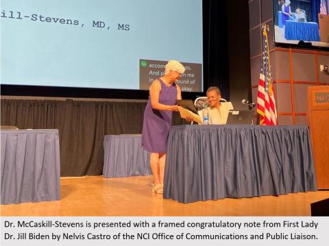 NCORP Director Worta McCaskill-Stevens Honored with Career Development Award in Her Name