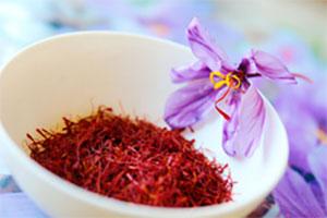 An image of a bowl containing Saffron.